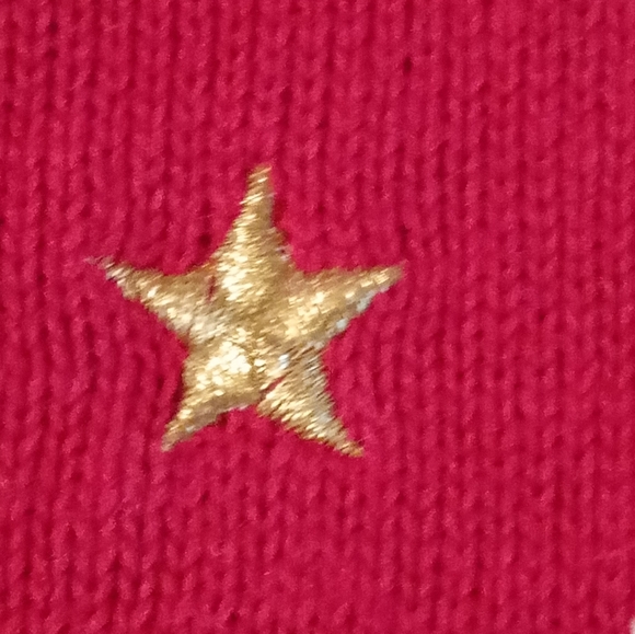 Vintage Susan Bristol Patriotic Cotton-Blend Sweater Vest, Size M - Picture 4 of 5